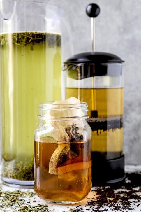 Brew Loose Tea in a French Press - Kauai Farmacy