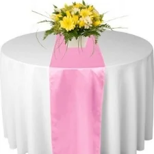 Pink Table Runner