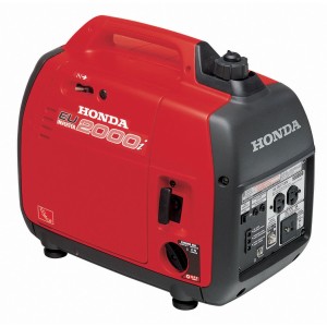 HONDA 2000i Generator is very quiet and offers up to 2000 Watts. Inverter.