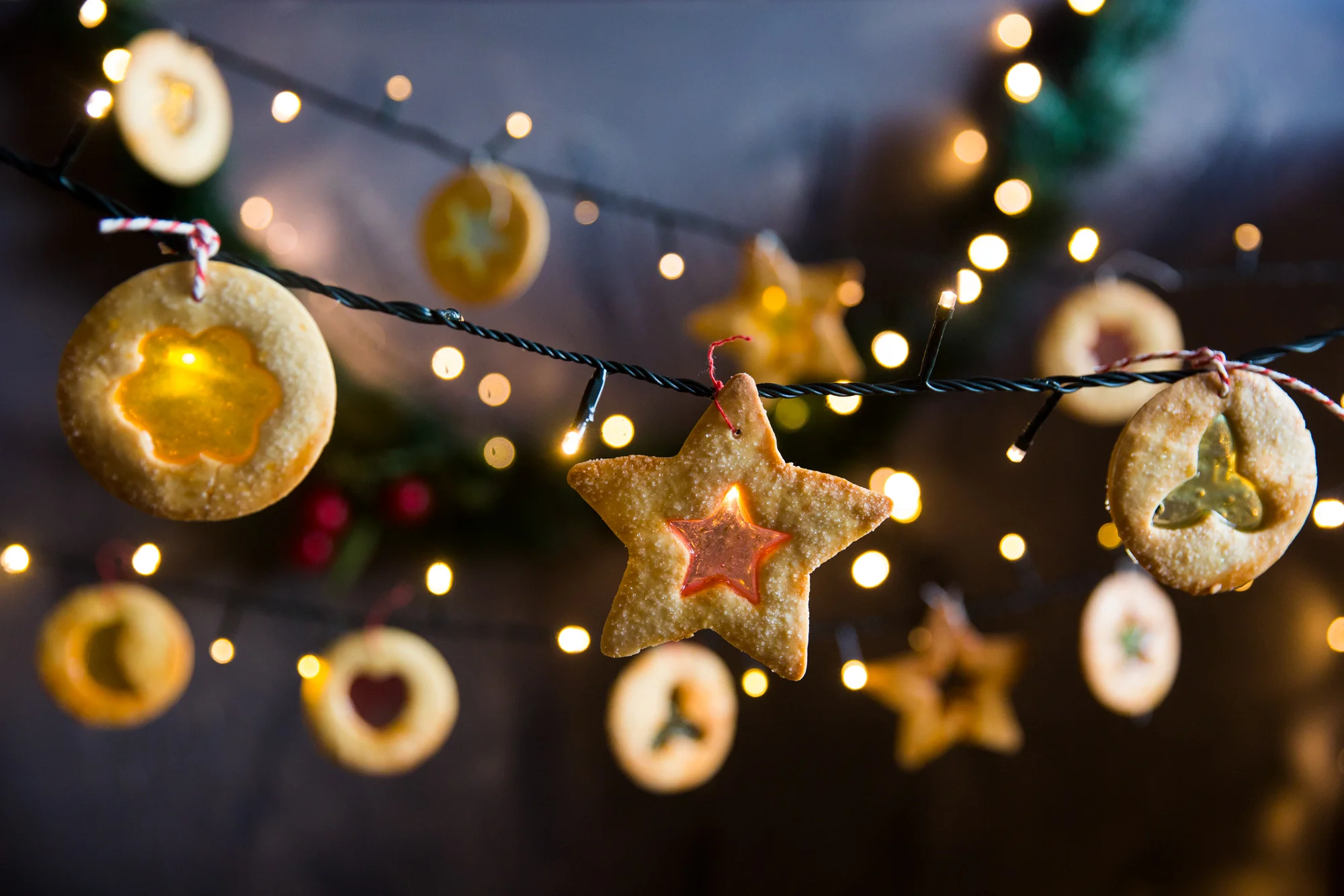 Christmas light cookies. For News.com.au, December 2016.