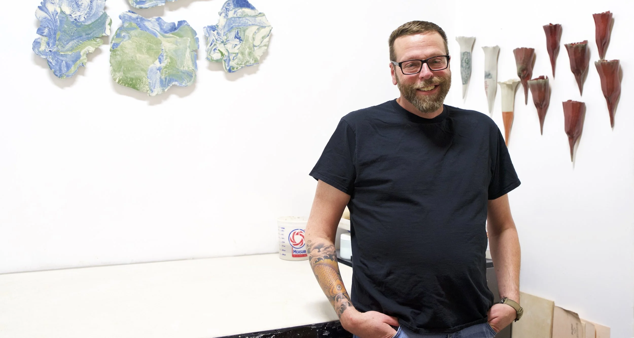 Noah Starer's Studio, Santa Fe, October 2018, All Photographs by Jason Collin