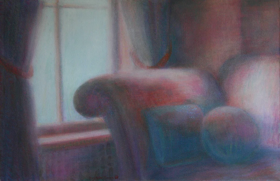 Acrylic Painting on canvas,2 'x3' ©1989 by Nancy Canyon