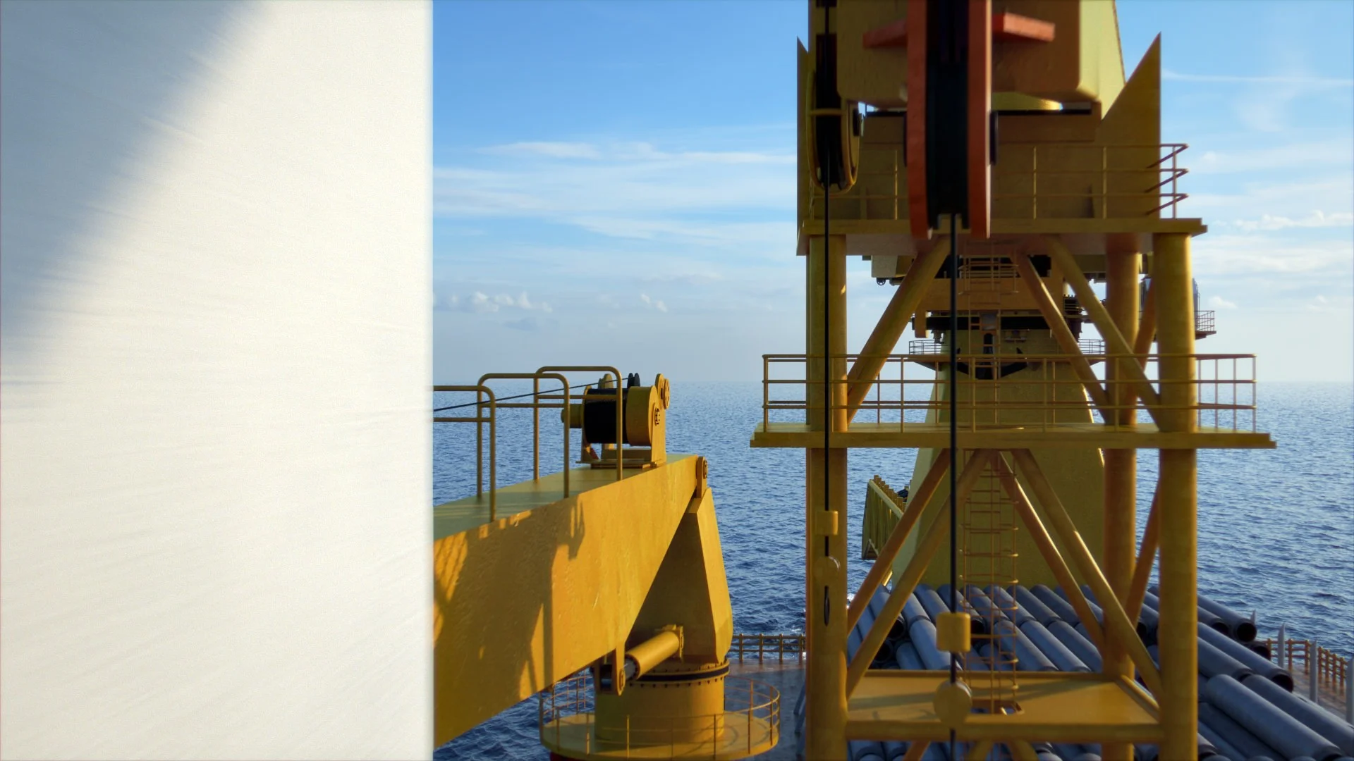 Screen Shot of Offshore Oil and Gas 3D Animation 2