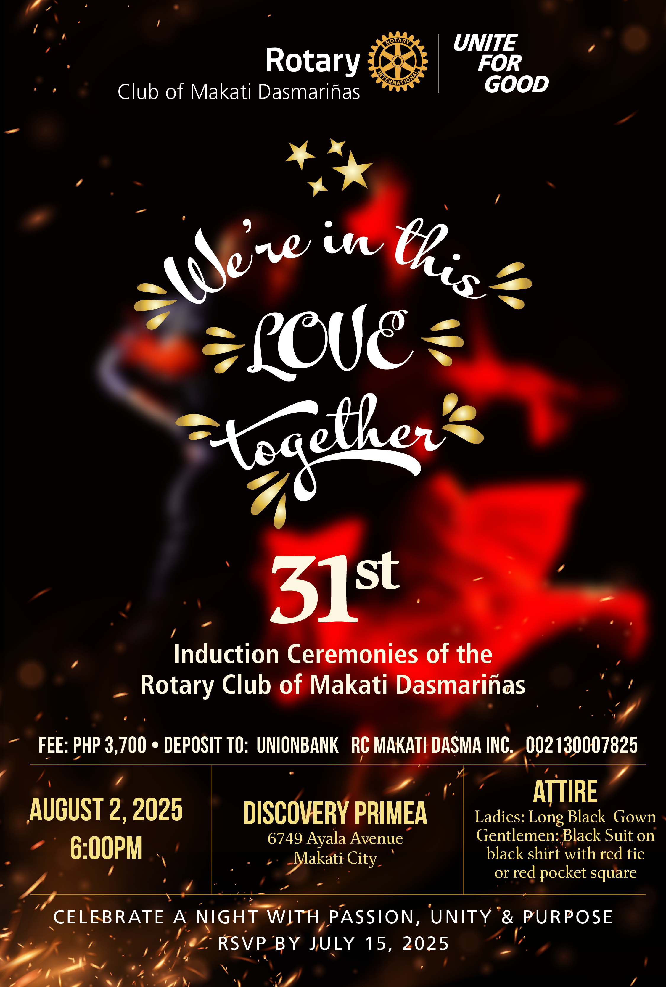 31st Induction Ceremonies of the Rotary Club of Makati Dasmariñas