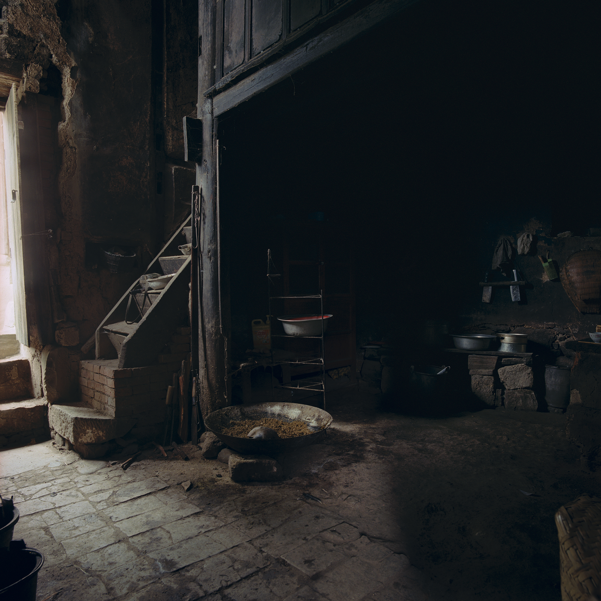 Yunnan, Binchuan - dark kitchen