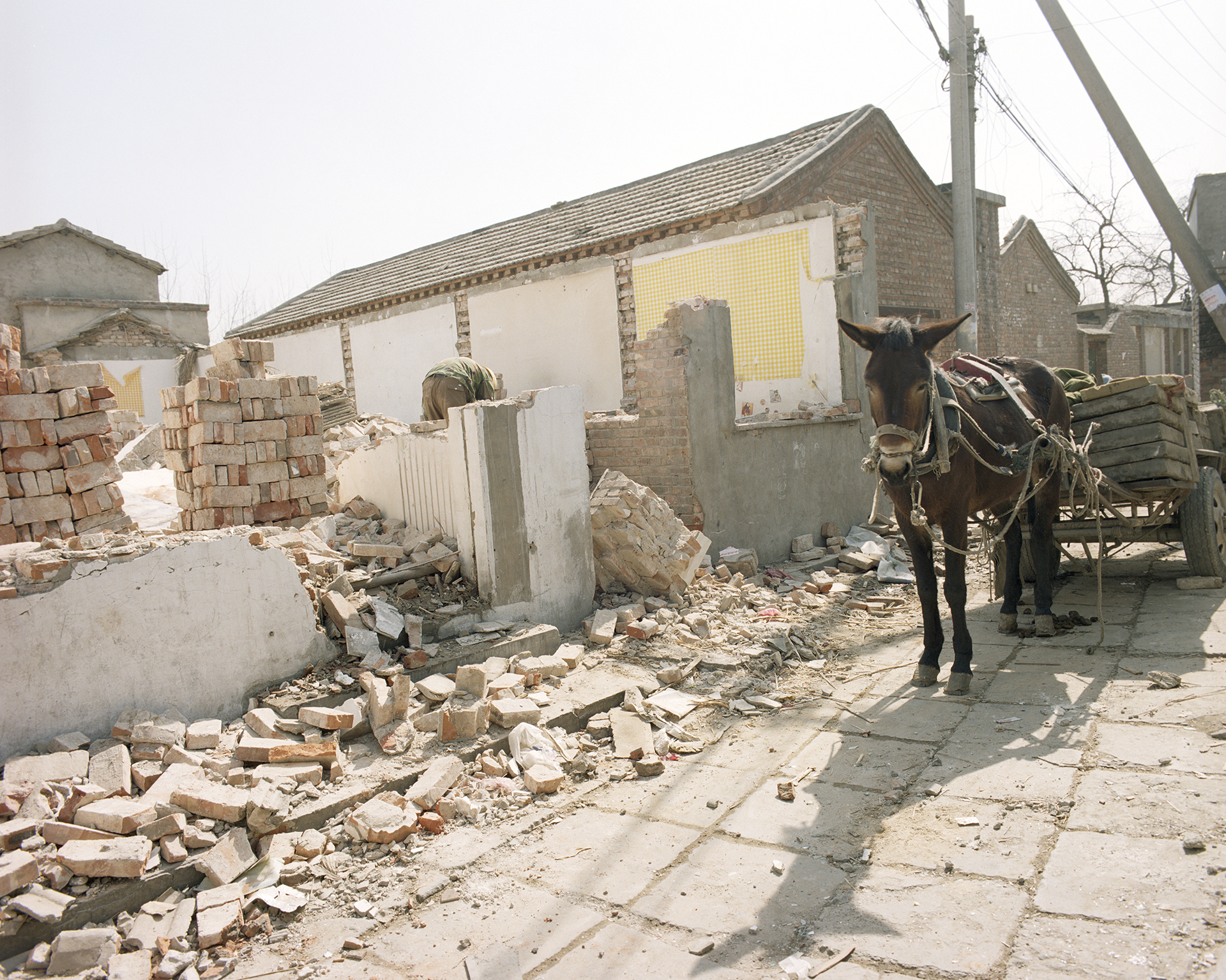 Saving building materials.