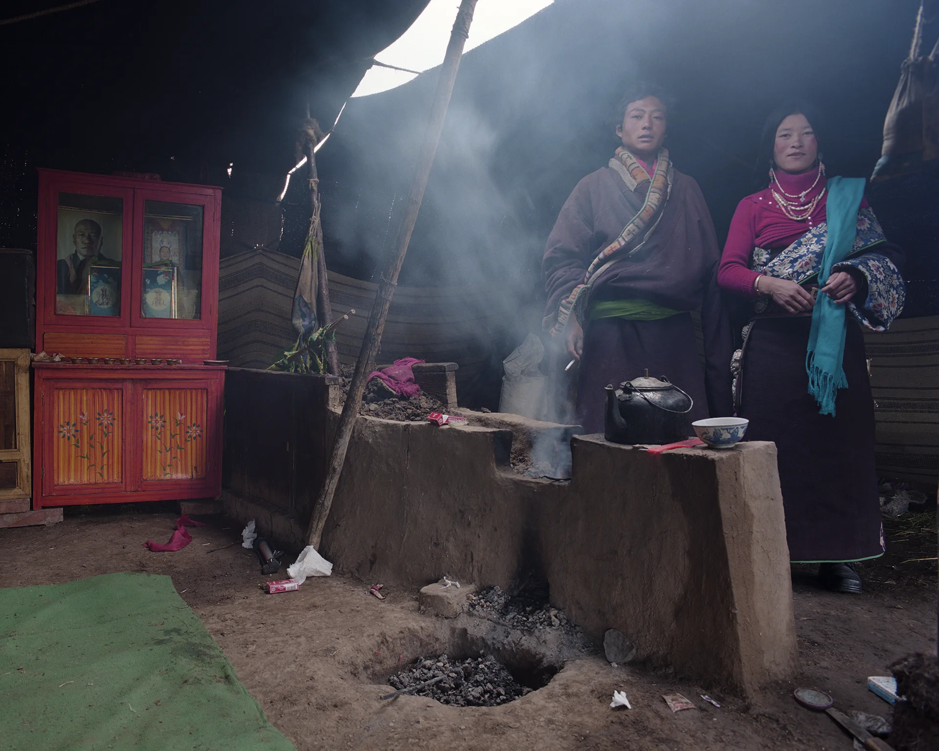 2007 Qinhai - daily life on the grass lands.