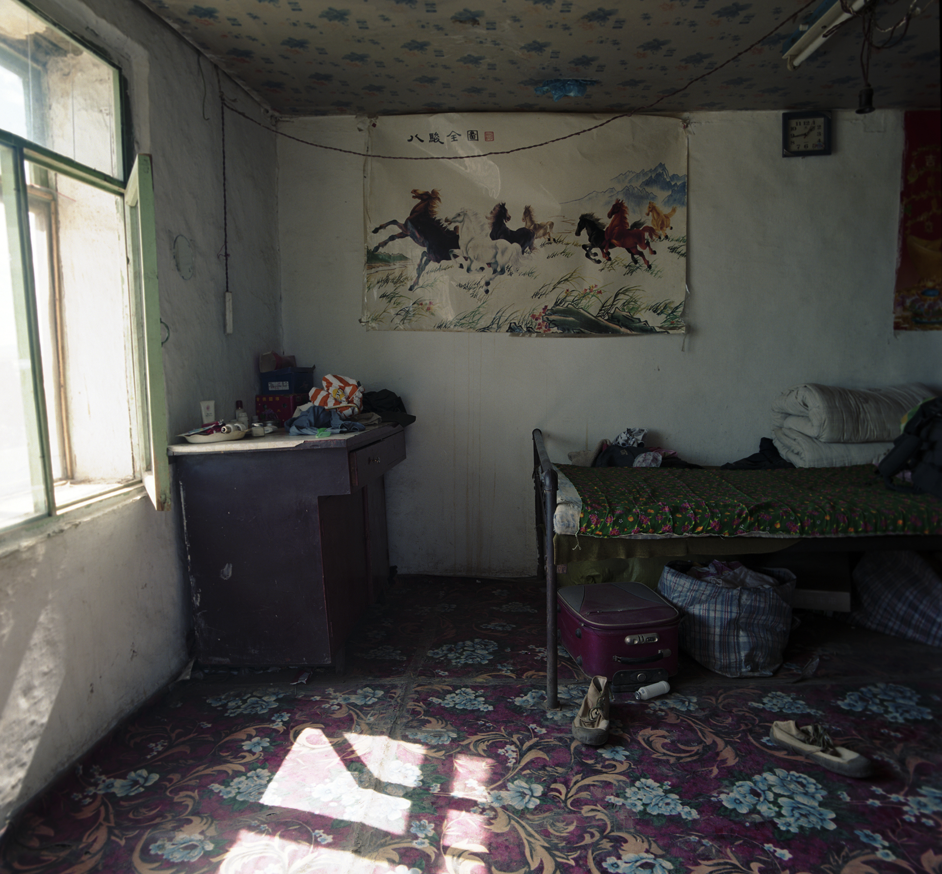 2008 Inner Mongolia - a colorfull house.