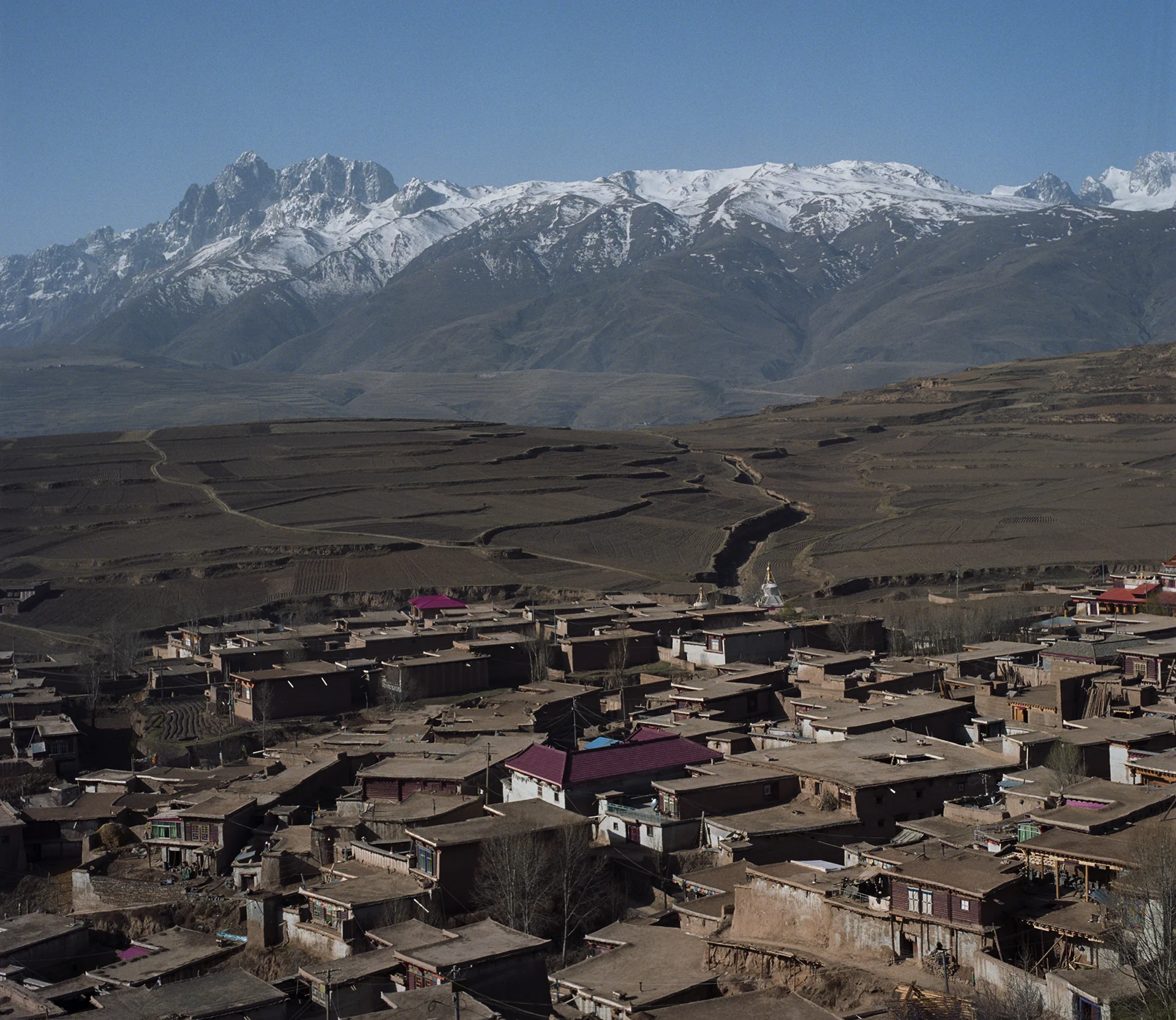 2010, Kandze - the city and the surroundings as soon from the monastery.