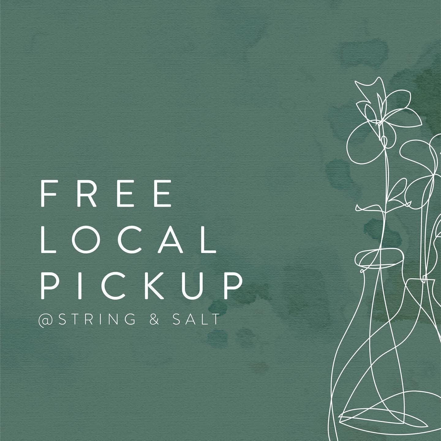 Hey local friends, hope you all walked in the sun yesterday. 

I have a click &amp; collect option available. You can shop my store and choose &lsquo;Pick up at String &amp; Salt&rsquo;. In your order summary. 

Ta, cheers, thanks, mwah x
.
.
.
.
.
#localbusiness #shopwarragul #gippslandbusiness #gippslandcreative #drouin #bawbaw #westgippsland