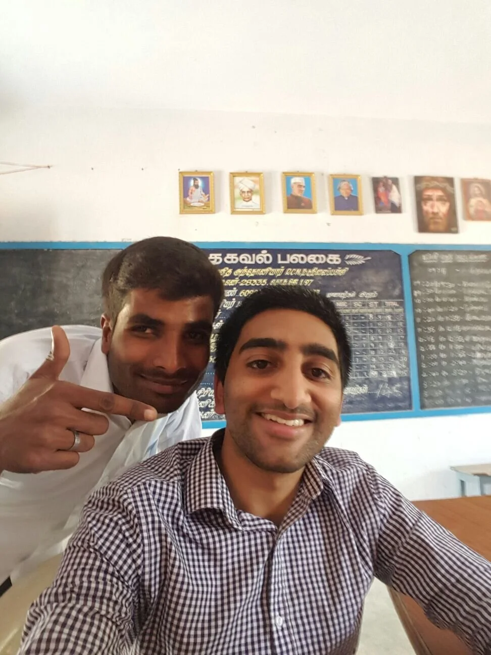 Volunteer Tony Shaju experiences teaching and living in a rural village in Tamil Nadu
