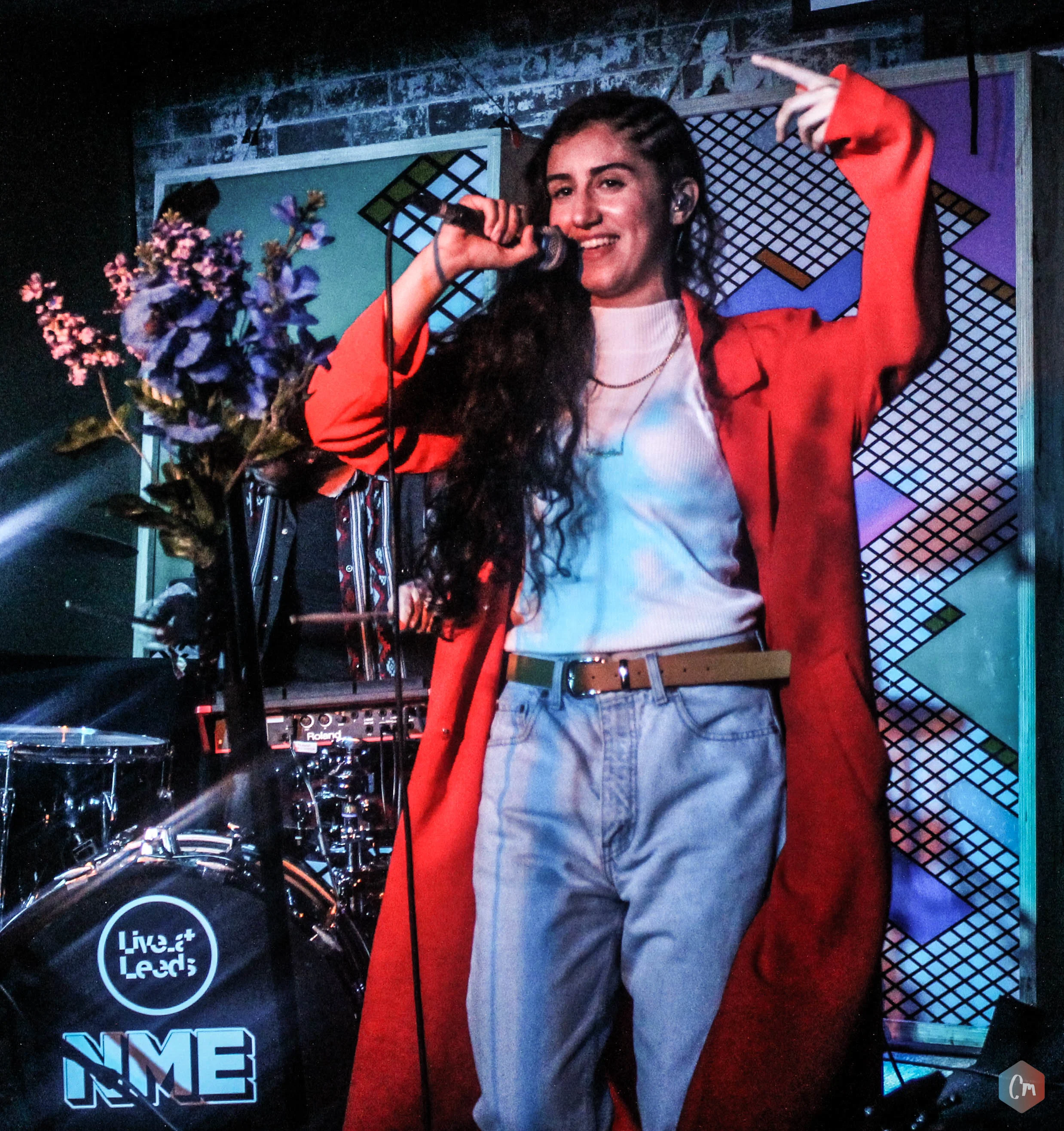 NAAZ WITH NME MAGAZINE