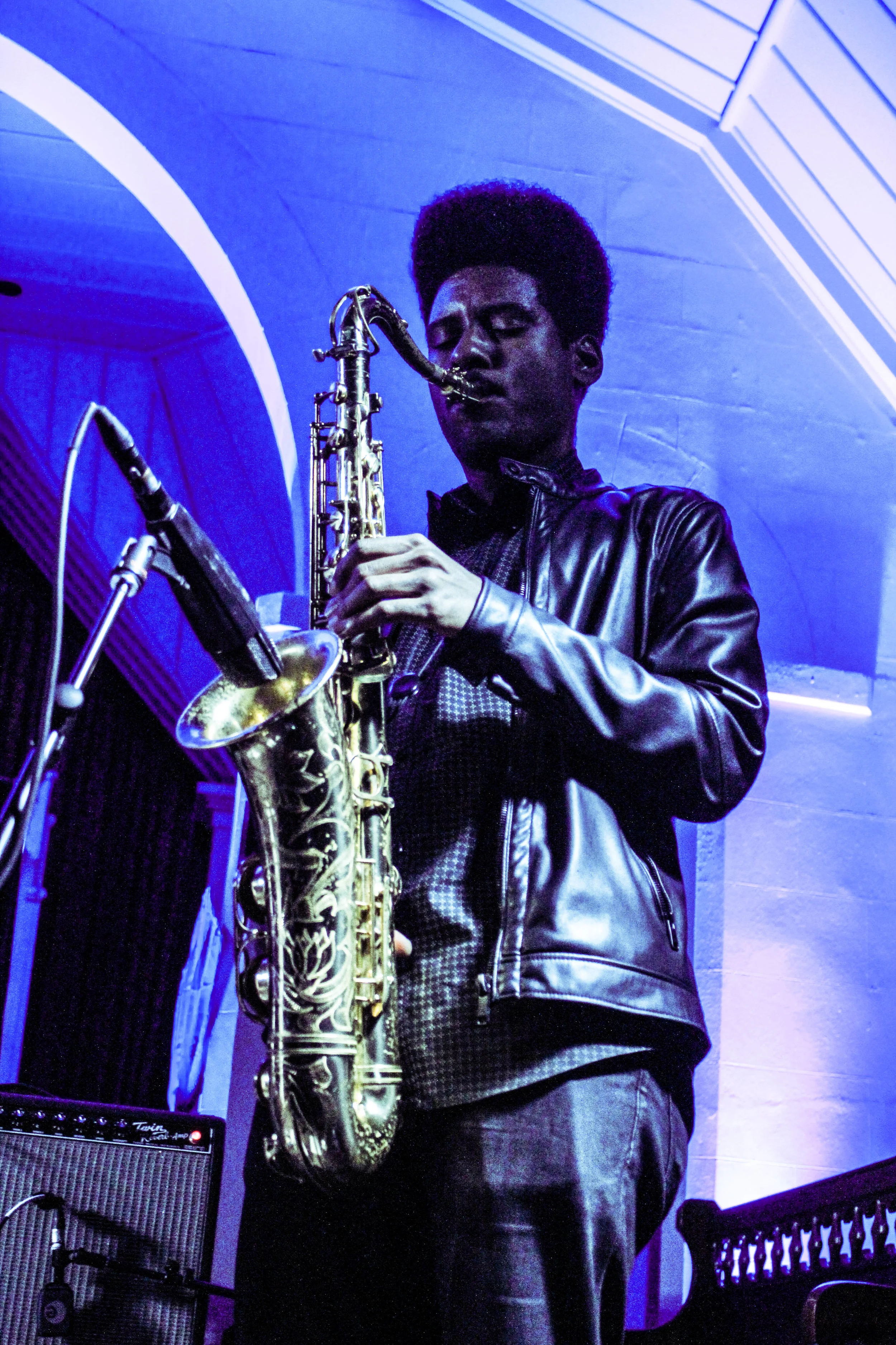 Photo © Concentus Music - Celeste (Saxophonist) at SXSW