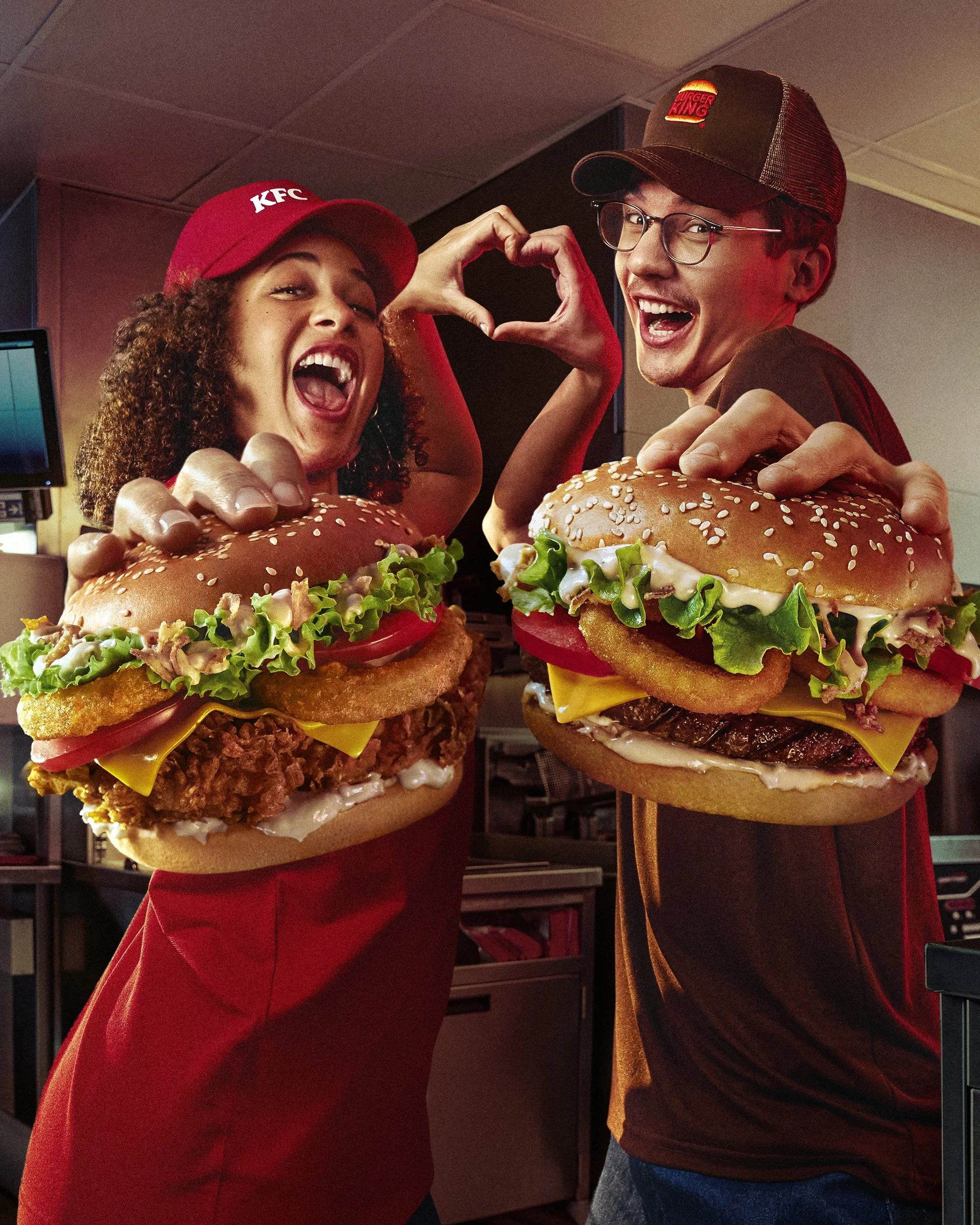 Photography: Jef Boes // Client: BurgerKing x KFC