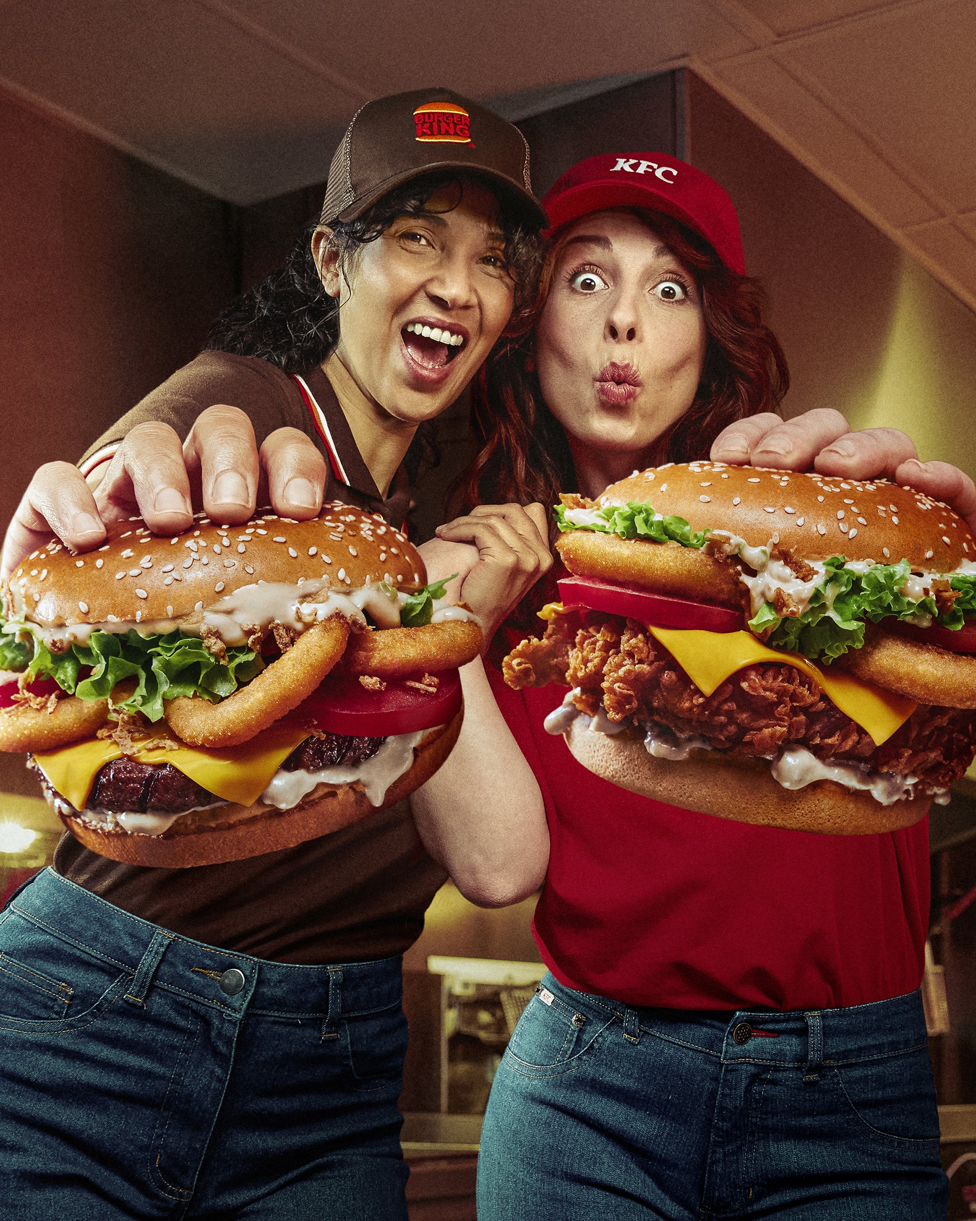 Photography: Jef Boes // Client: BurgerKing x KFC