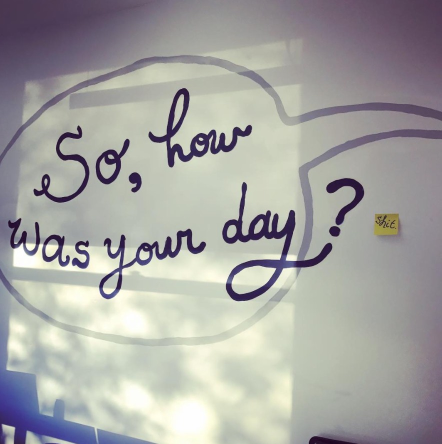 Someone added the HONEST answer to this very generic question you get asked a lot in the UK. Glad they got the irony!