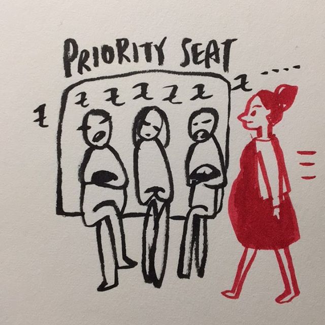 Priority seat narcolepsy 😴

優先席ナルコレプシー🙄

#pregnancydiary #narcolepsy #priorityseat #benicetopregnantwomen #illustratedpregnancy #melonchan #31weekspregnant #妊娠日記 #妊婦日記 #妊娠イラスト #メロンちゃん #妊娠31週 #8ヶ月 #優先席あるある #ナルコレプシー #妊婦に優しく