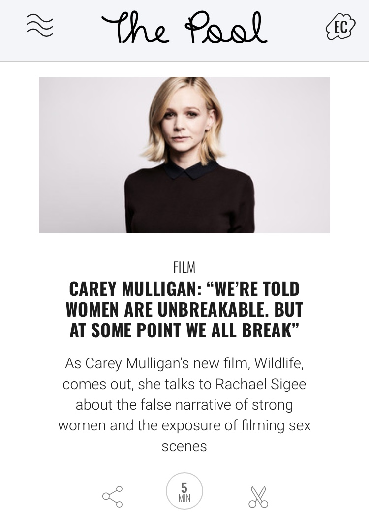 Carey Mulligan interview