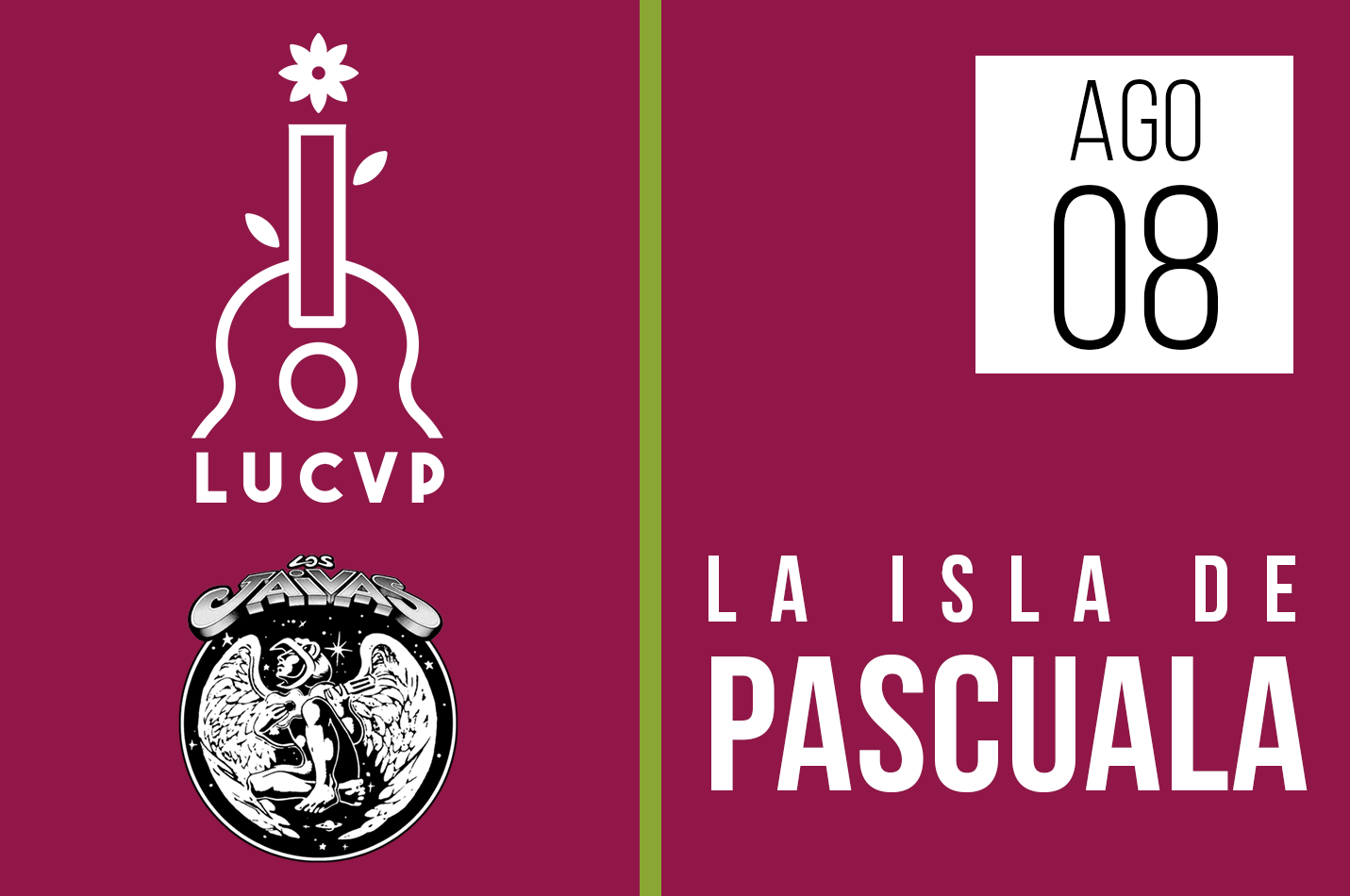 LUCVP y Los Jaivas en concierto benéfico