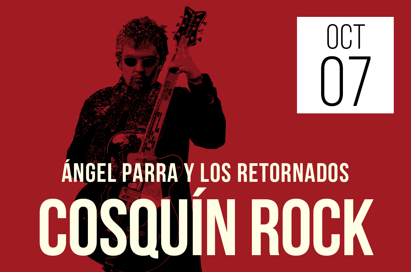 Ángel Parra y Los Retornados en Cosquín Rock Chile 2018