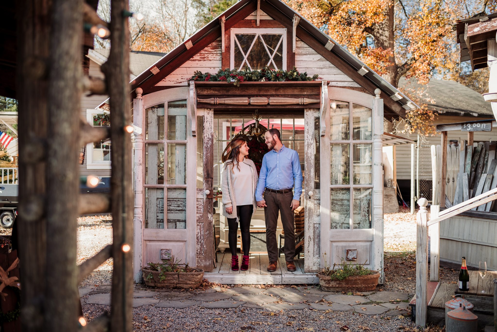 taking-a-moment-for-each-other-during-their-engagement-session-in-Raleigh.jpg