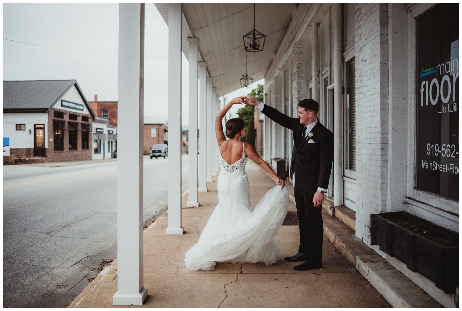 Youngsville Wedding Photographer, Cross and Main
