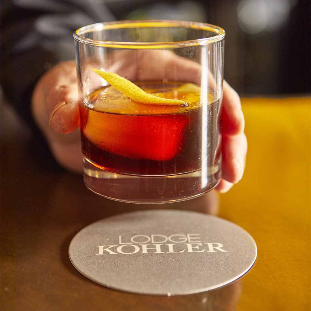 Toast to the return of #12 with a hand-crafted cocktail from Taverne in the Sky. #LodgeKohler