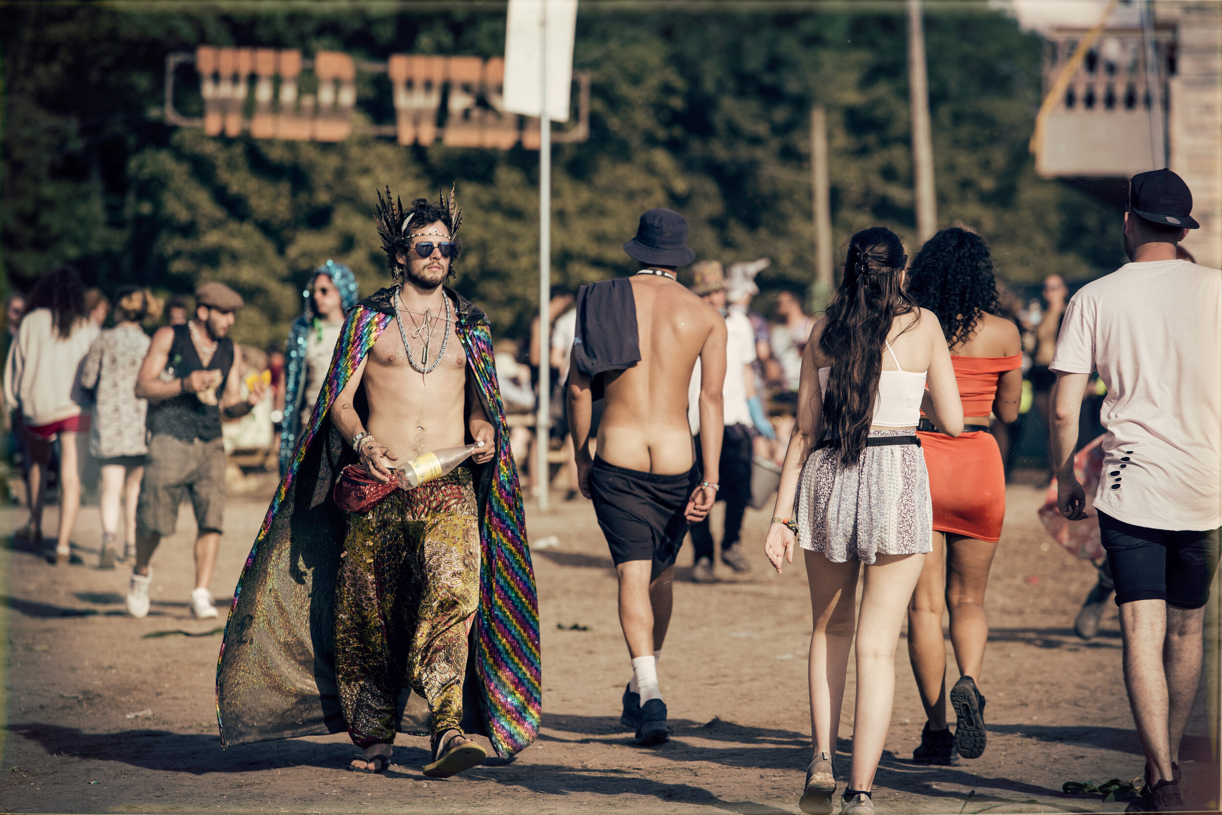 BUMTOWN Metallic Print 