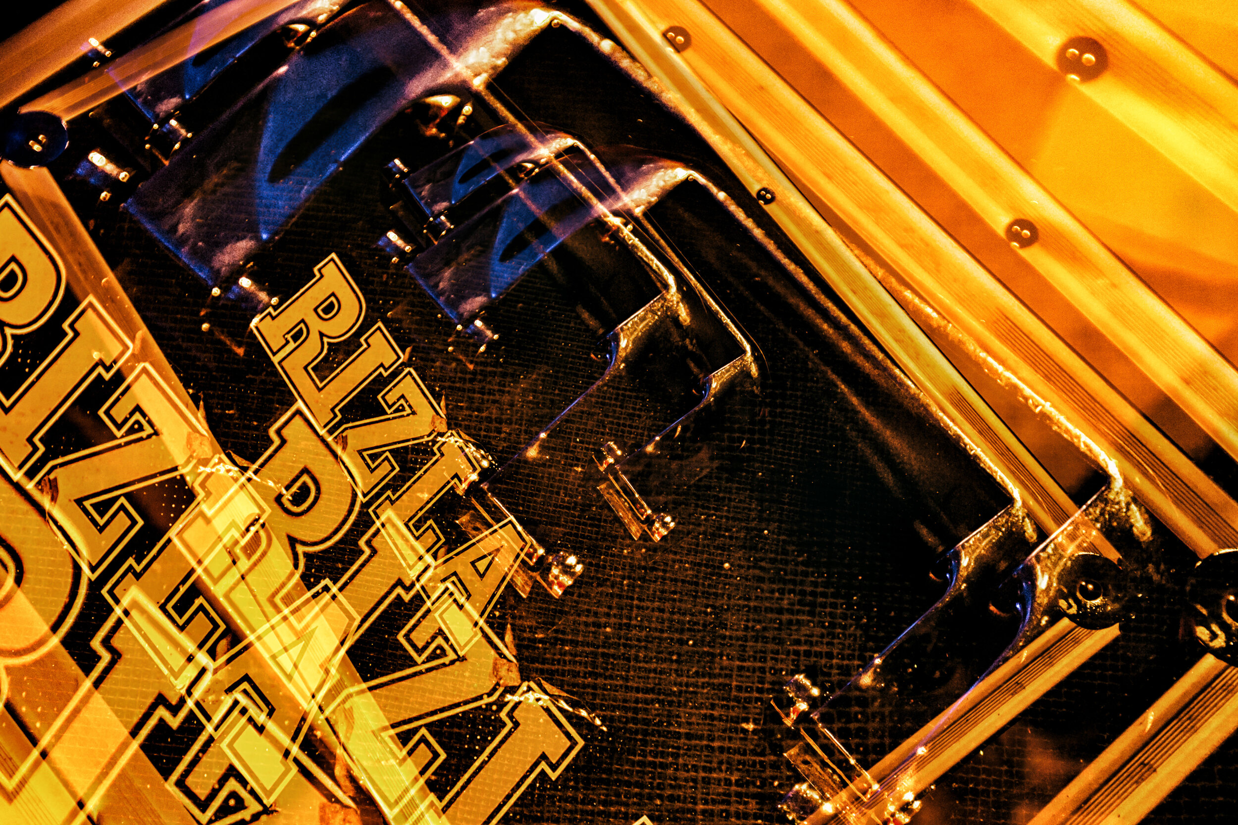 RIZLA RECORDS BOX Metallic Print 