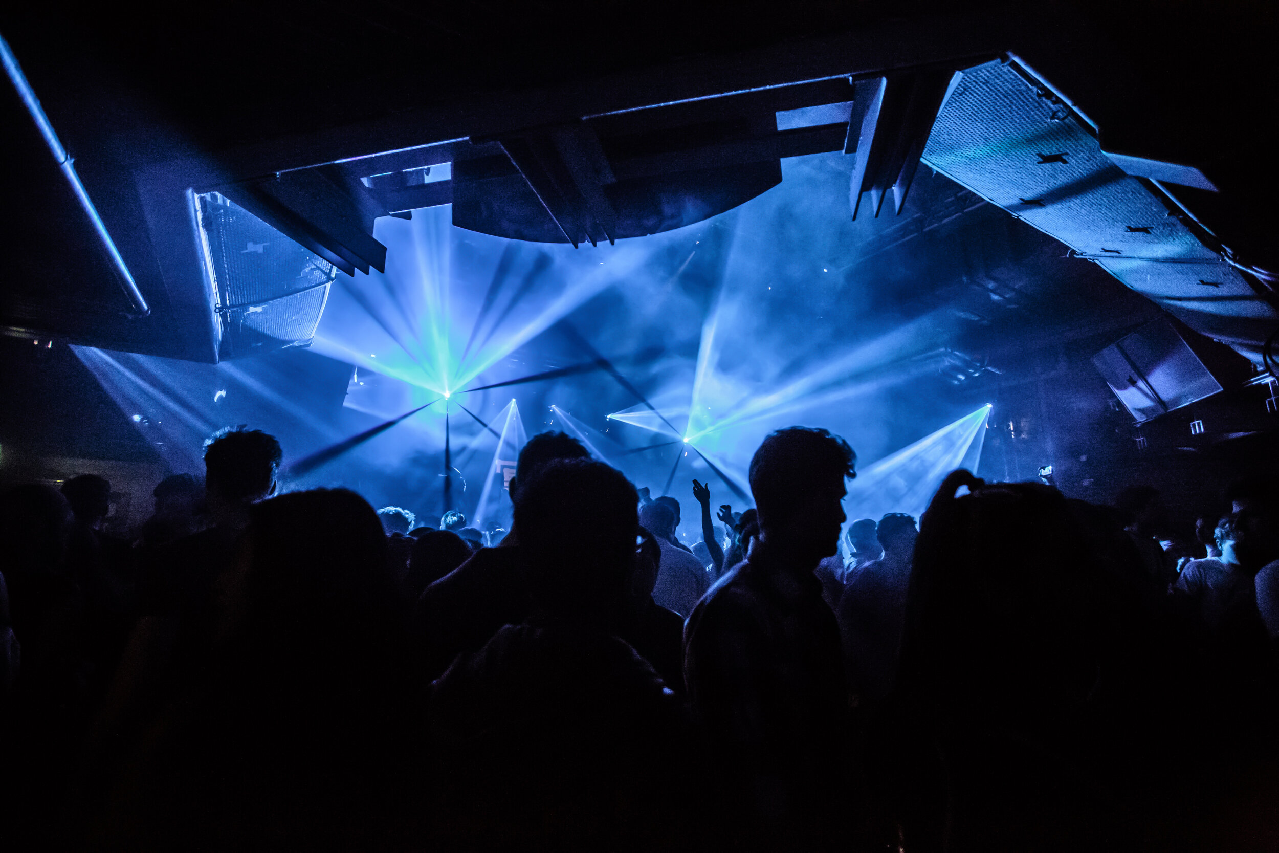 ROOM ONE BLUE Metallic Print 