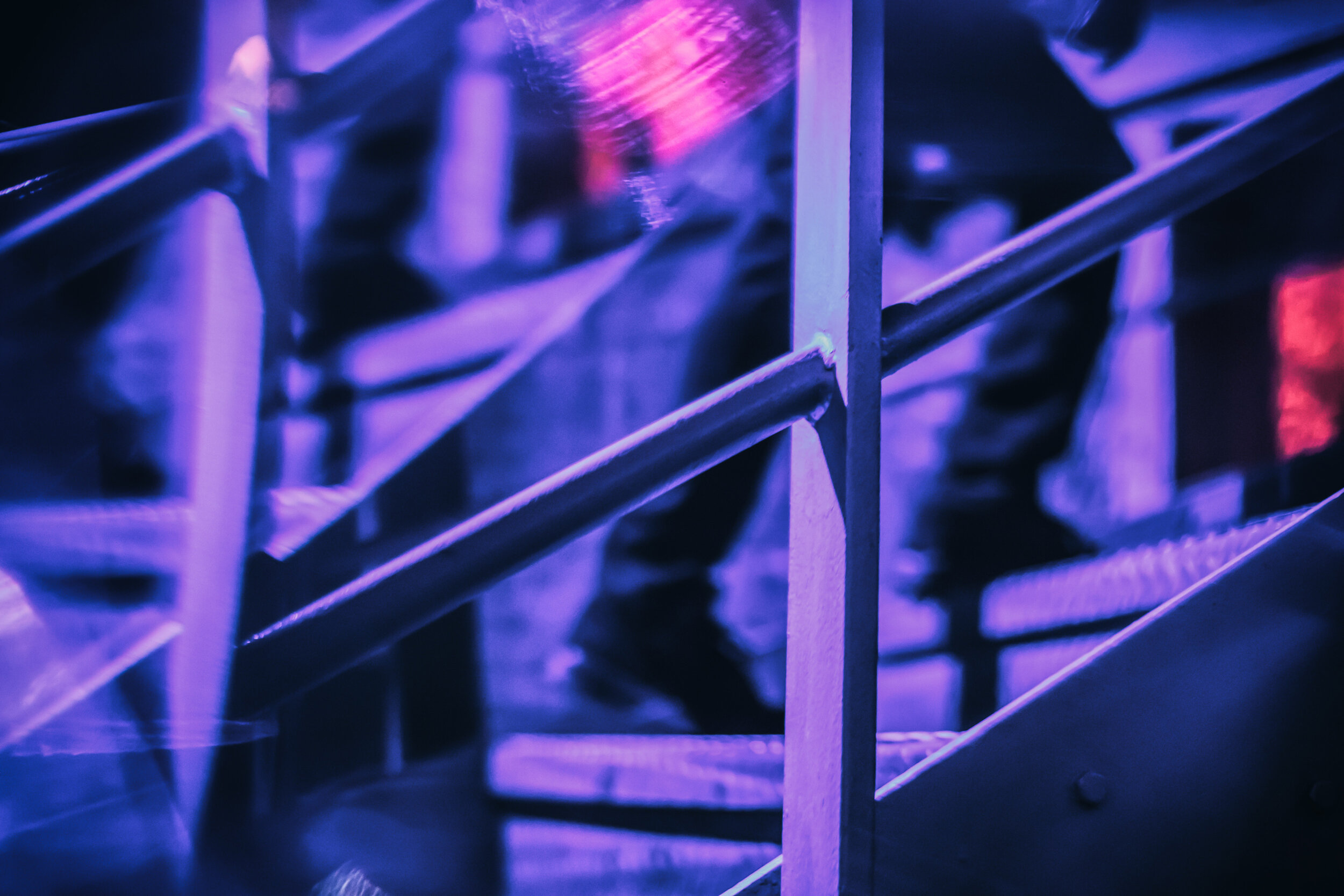 UPSTAIRS Metallic Print 