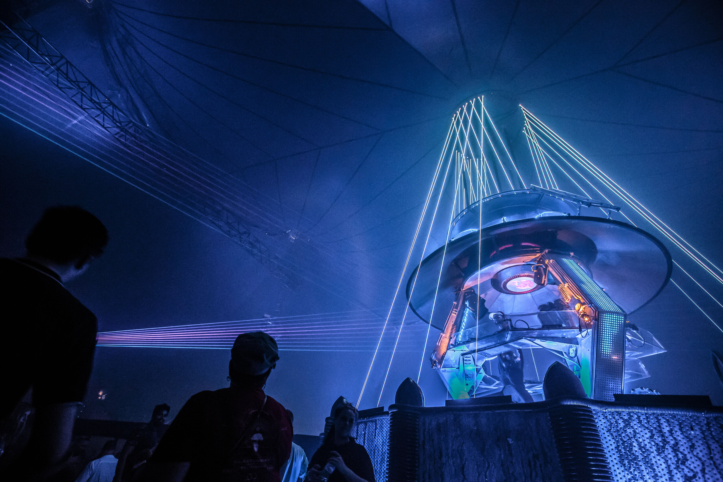 ARCADIA LASER LONDON 2018 Metallic Print 