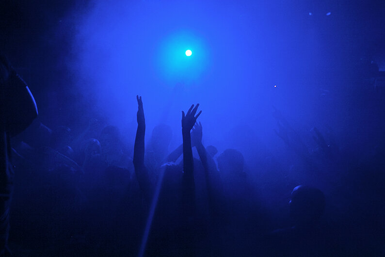 ROOM TWO HANDS Metallic Print 