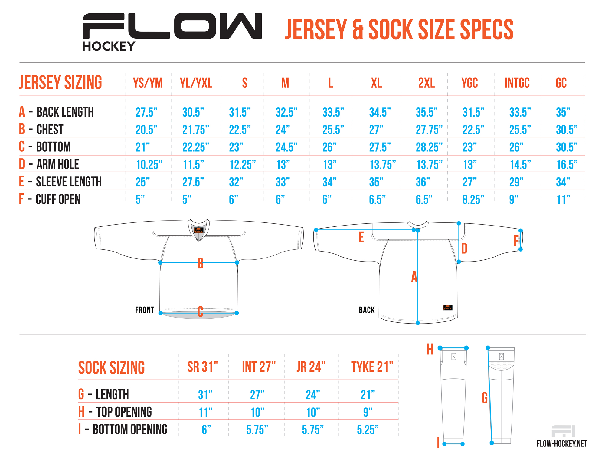 Flow Hockey Jersey - Solid Practice Jersey