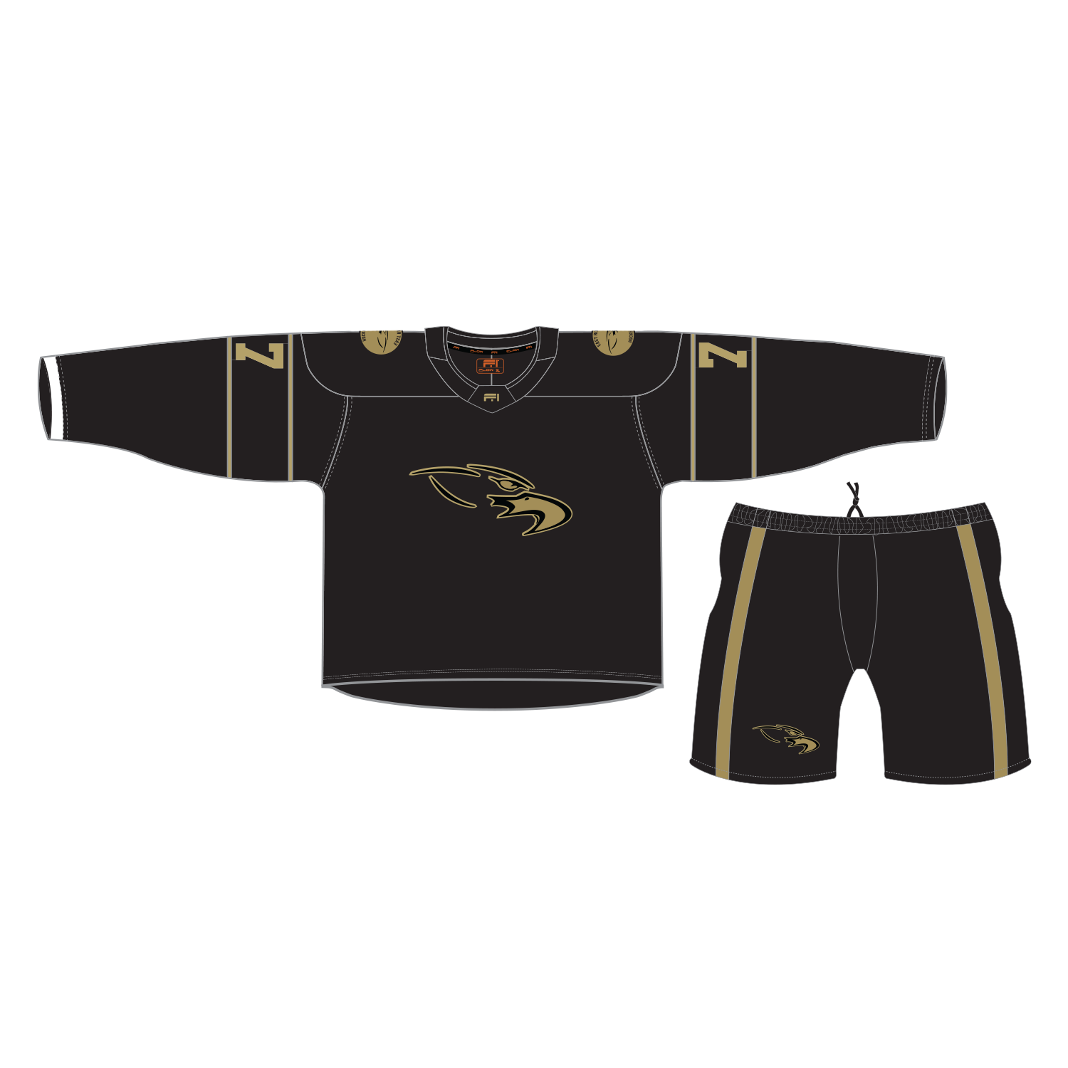 Flow Hockey Jersey - Tri-Color Jersey