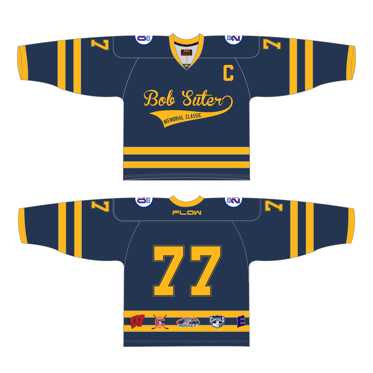 Custom 2020 men 1957 Flin Flon Bombers Hockey Jersey Customize any number  and name Hockey shirt