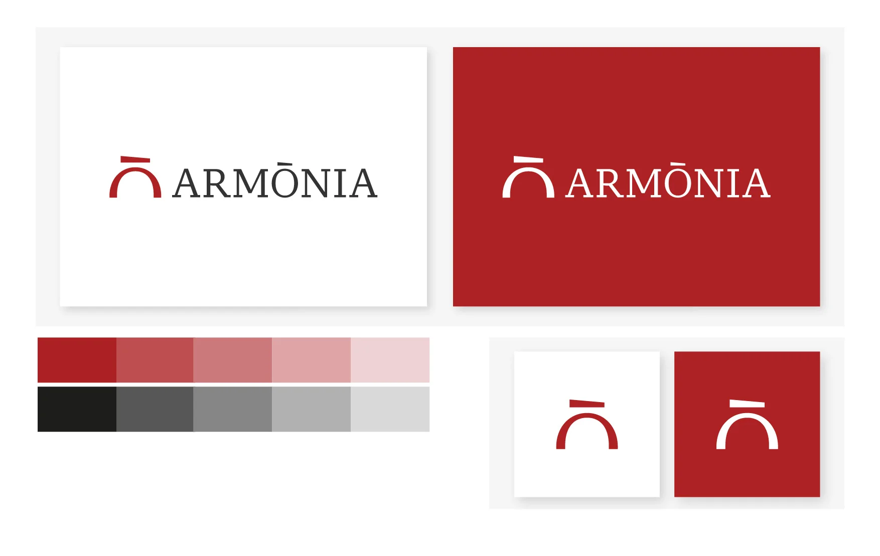 Alcune immagini del logotipo Armònia SGR