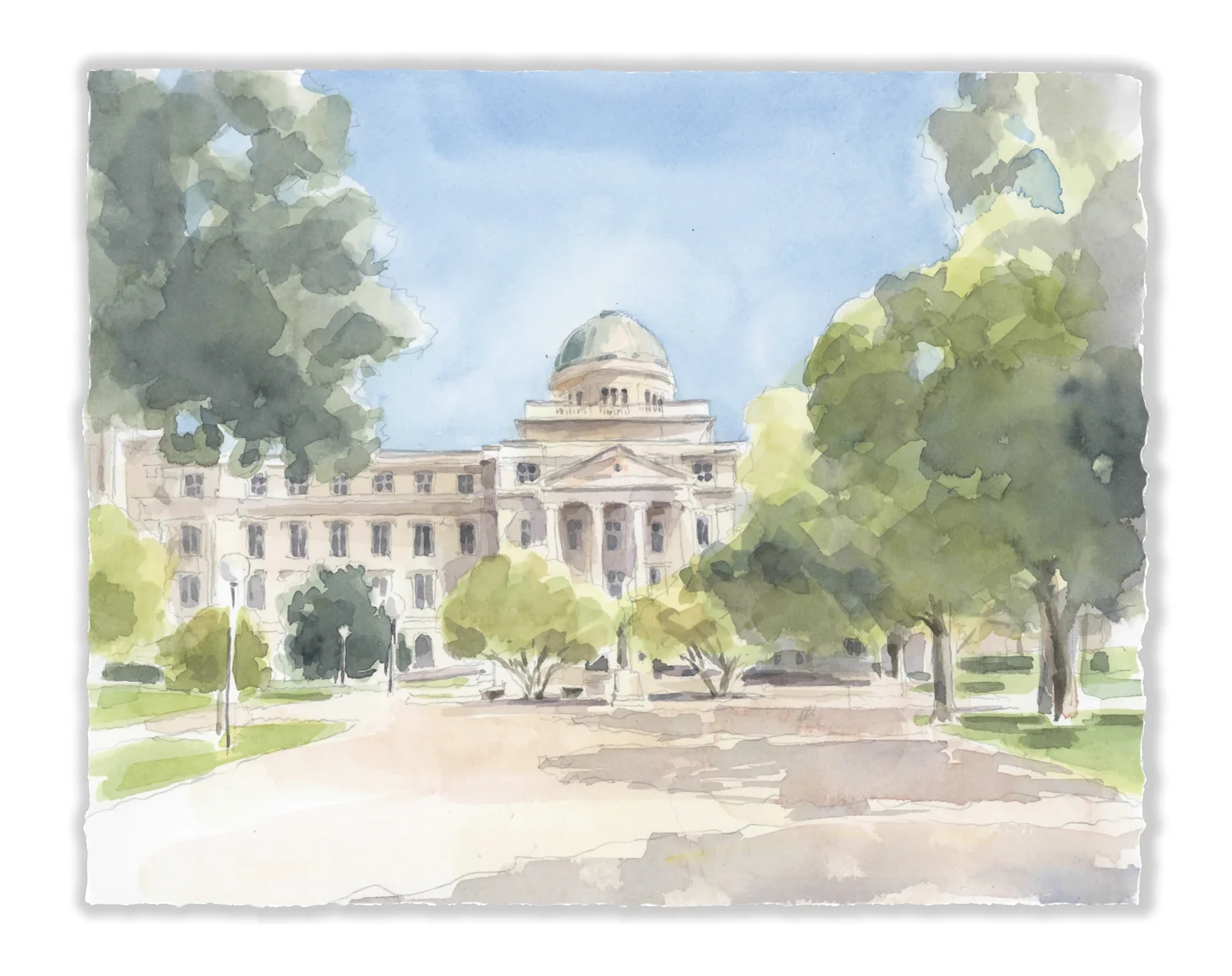The Academic Building - Texas A&M