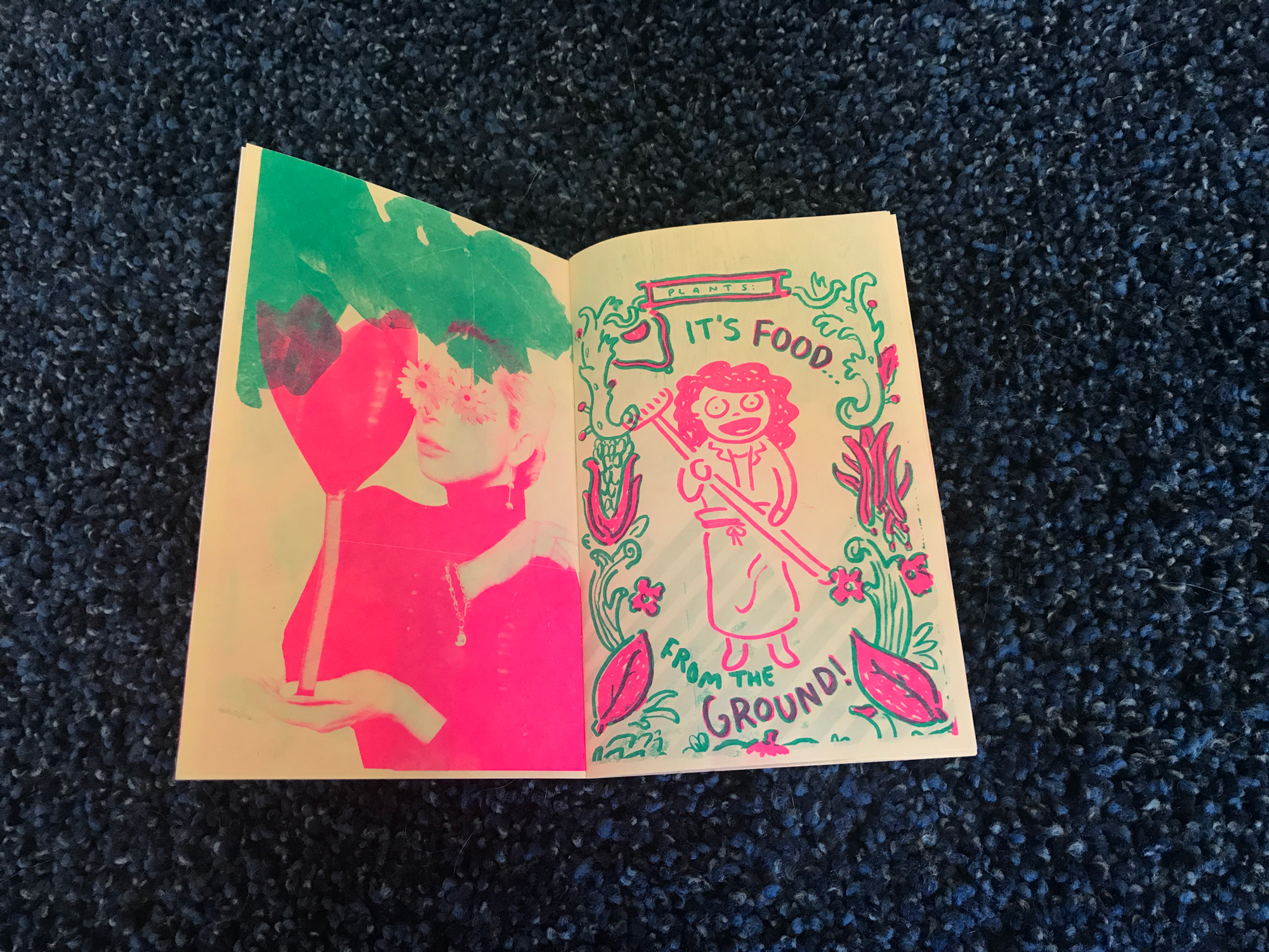 designed by local illustrators who attended the workshop