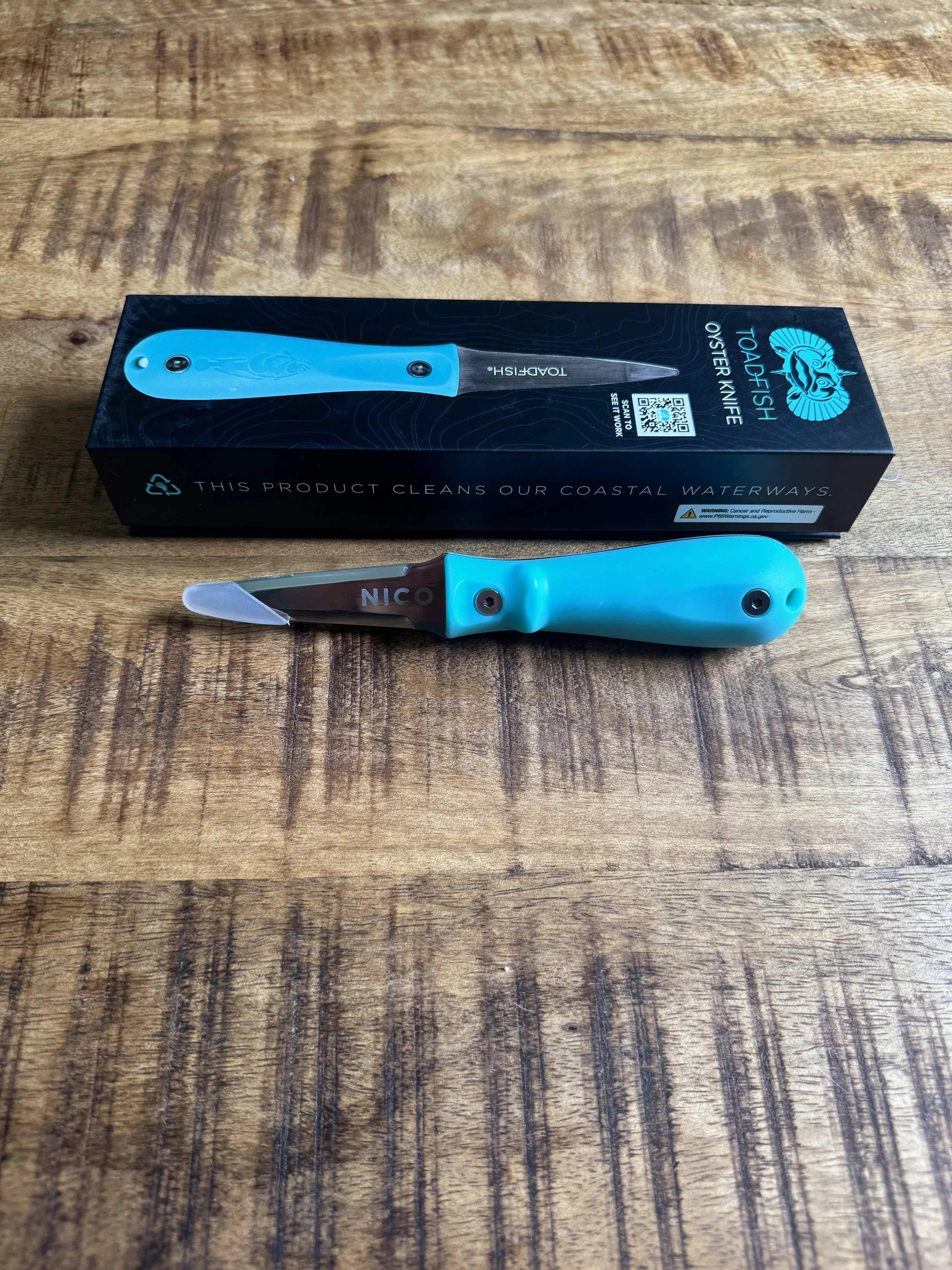 NICO X Toadfish Oyster Knife