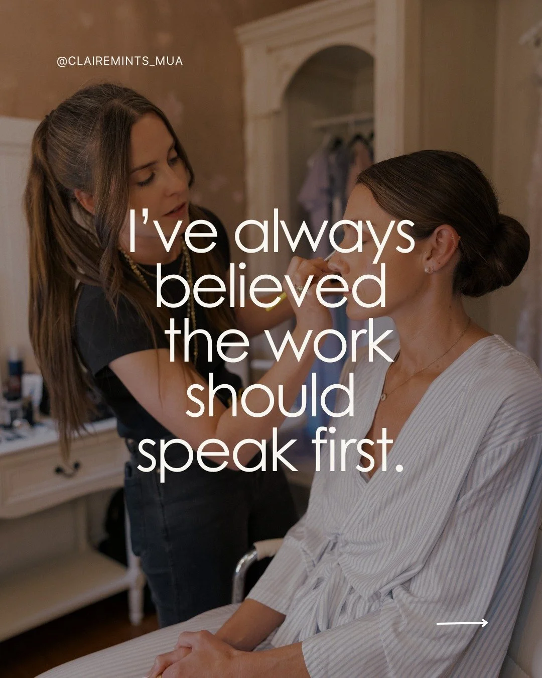 Quiet confidence. Consistent care.

Here&rsquo;s to another year of meaningful work 🤍

Grateful for the brides, creatives, and production teams who trust me with their day&mdash;and their work. Looking forward to all that&rsquo;s ahead in 2026 (and 