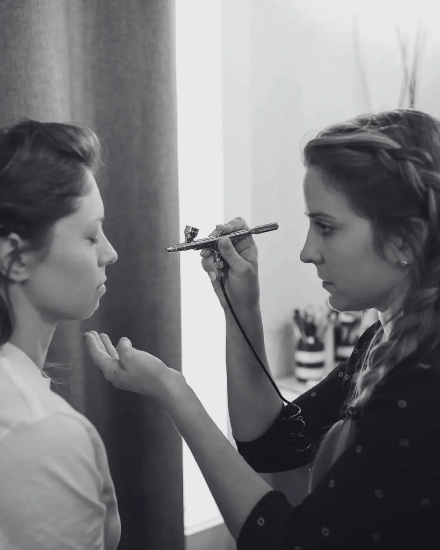 Natural bridal makeup should still last like professional makeup.

That&rsquo;s why I recommend airbrush for my brides.
It&rsquo;s lightweight, breathable, and layered in sheer passes so your skin still looks like skin &mdash; just polished and even.