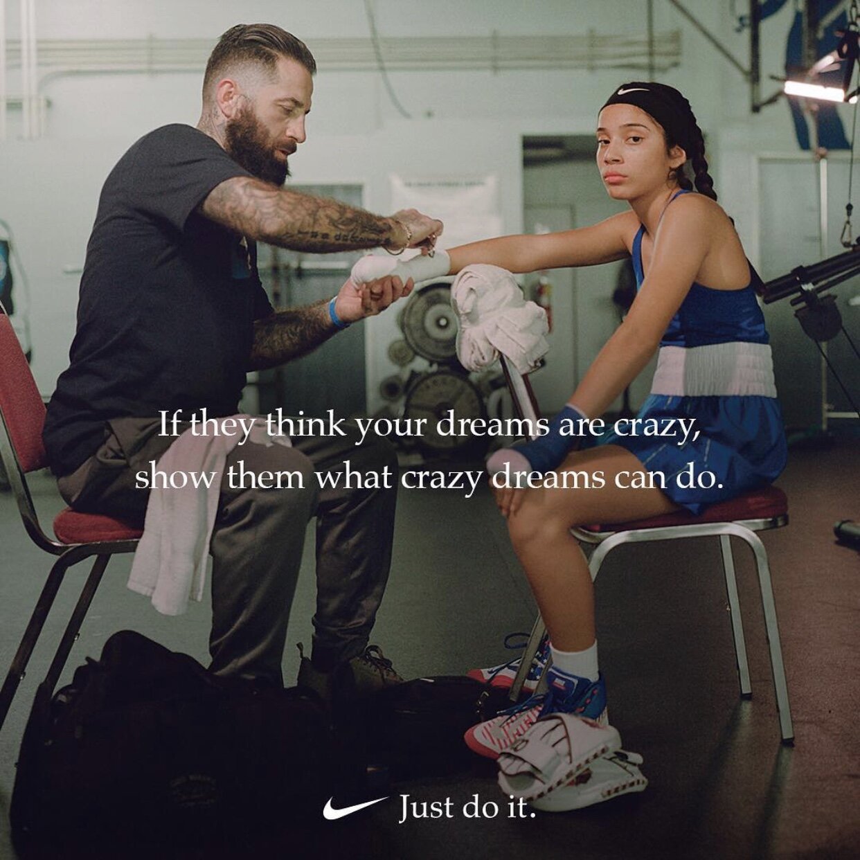 Nike Dream Crazier Editorial Campaign