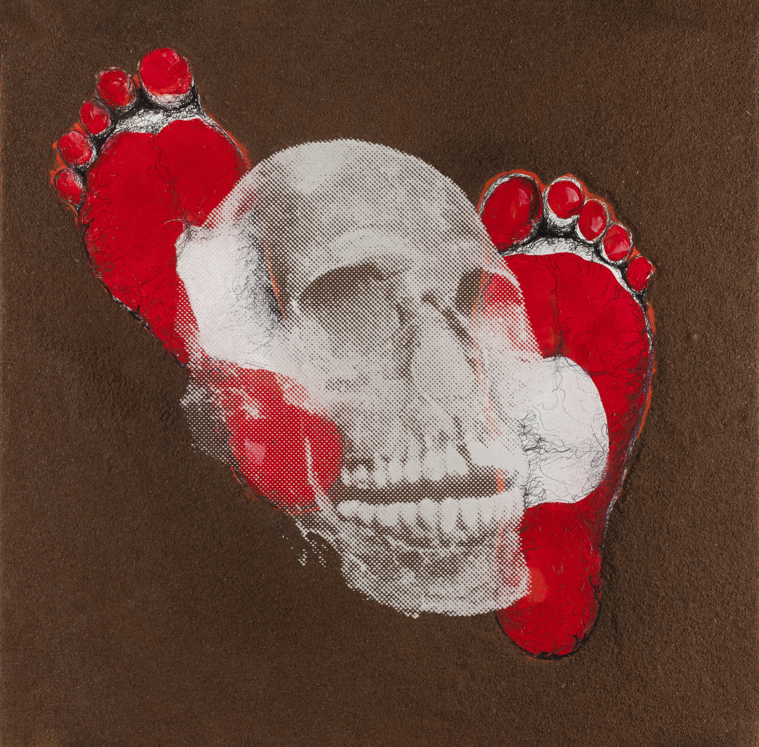 Avance toujours AvanceVision de jourTechnique mixte : altuglass et bois 40 x 40 cm