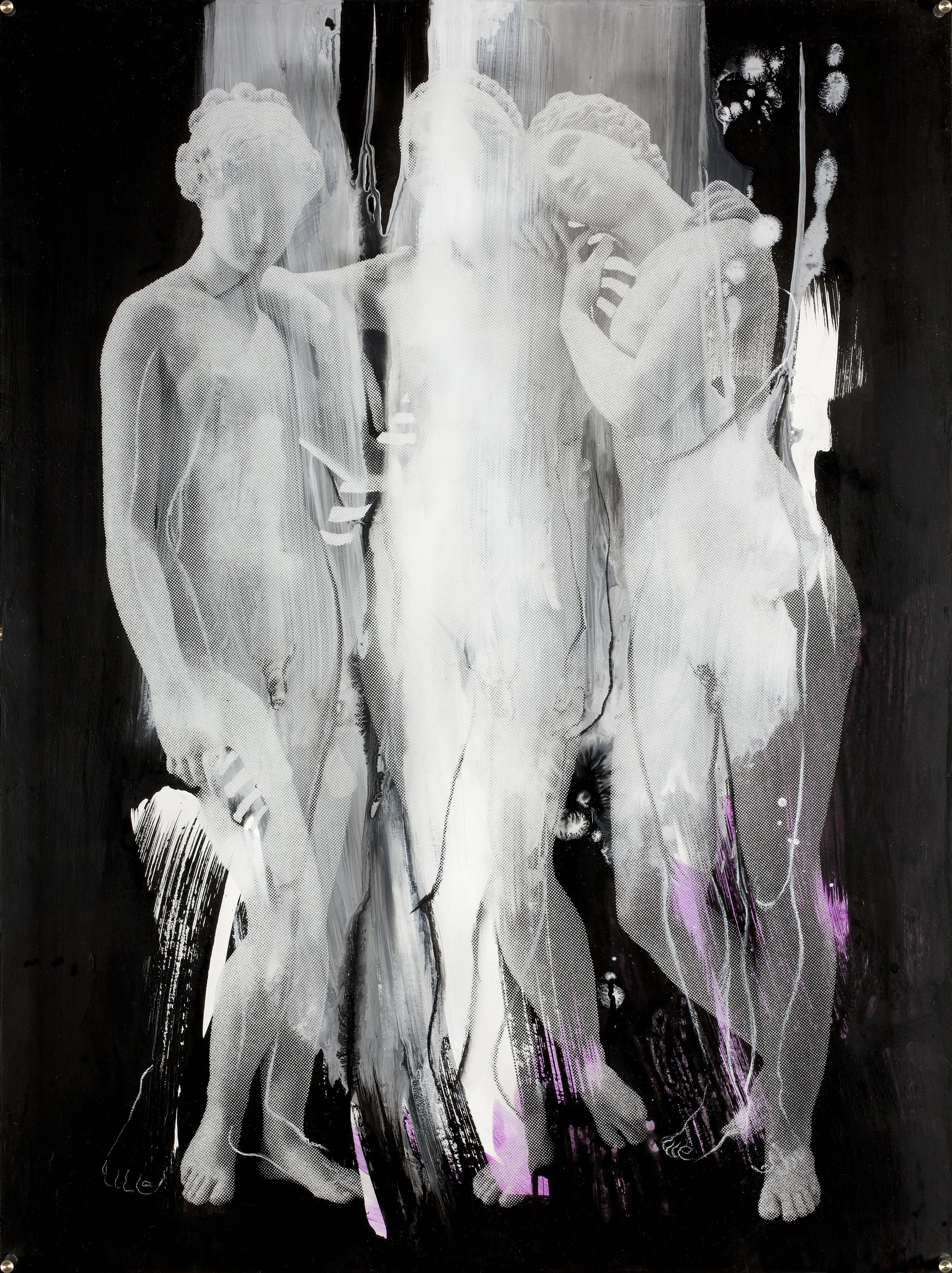 PolaritéVision de jour100 X 75 cm - boite altuglas et bois