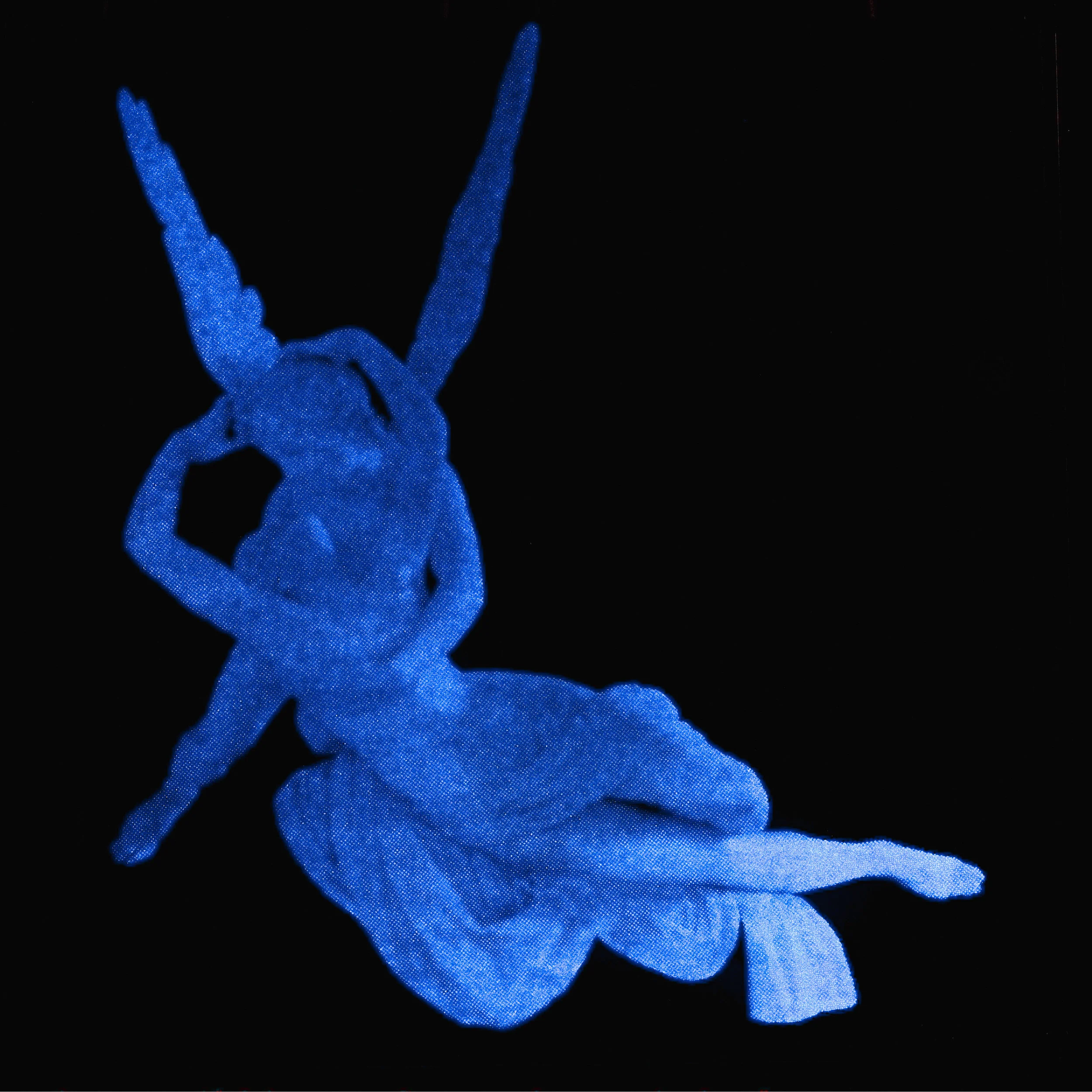 TemporalitéVision de nuit50 x 50 cm - boite altuglas et bois