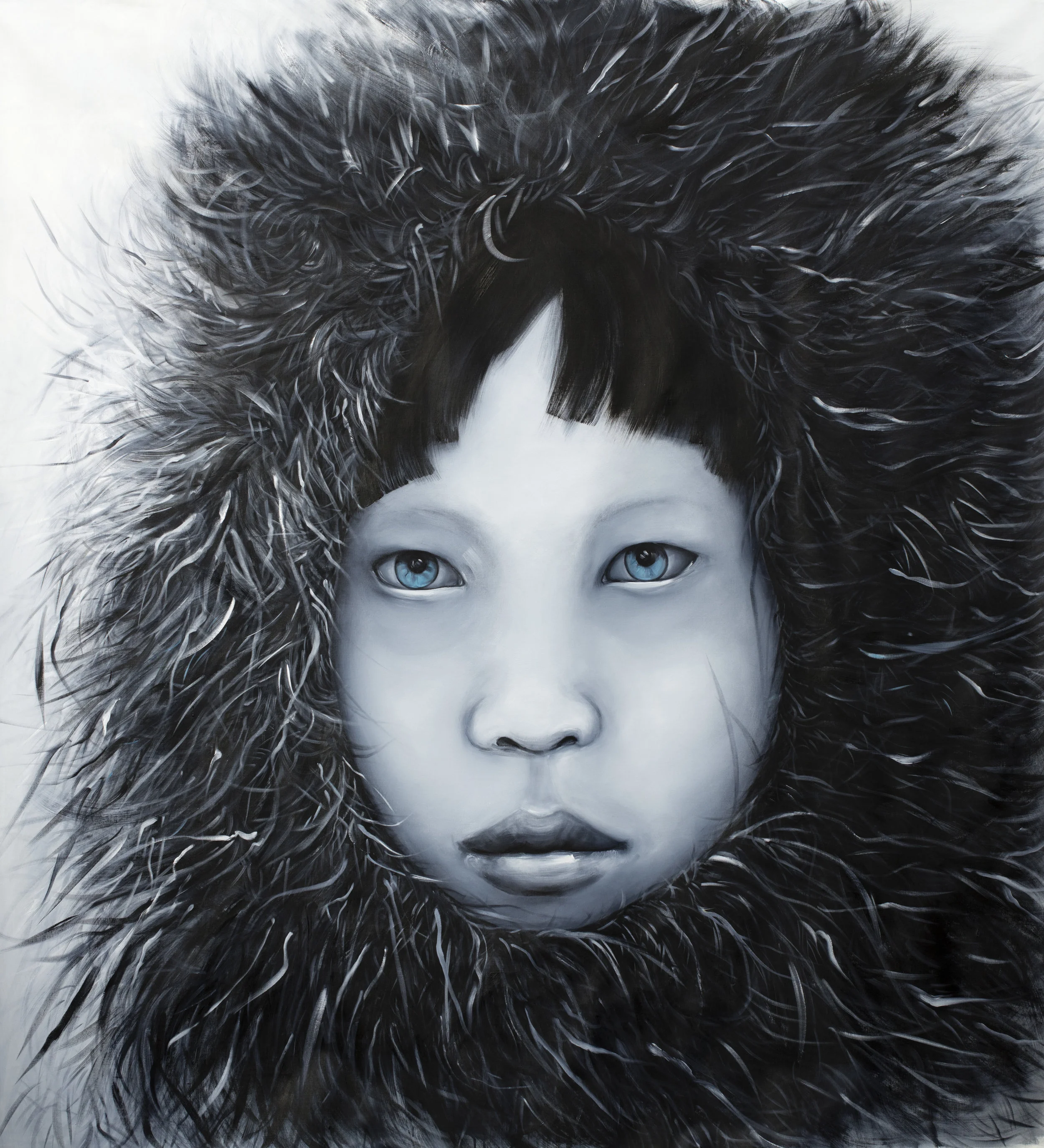 Notre Terre Huile sur toile 200 X 185 cm