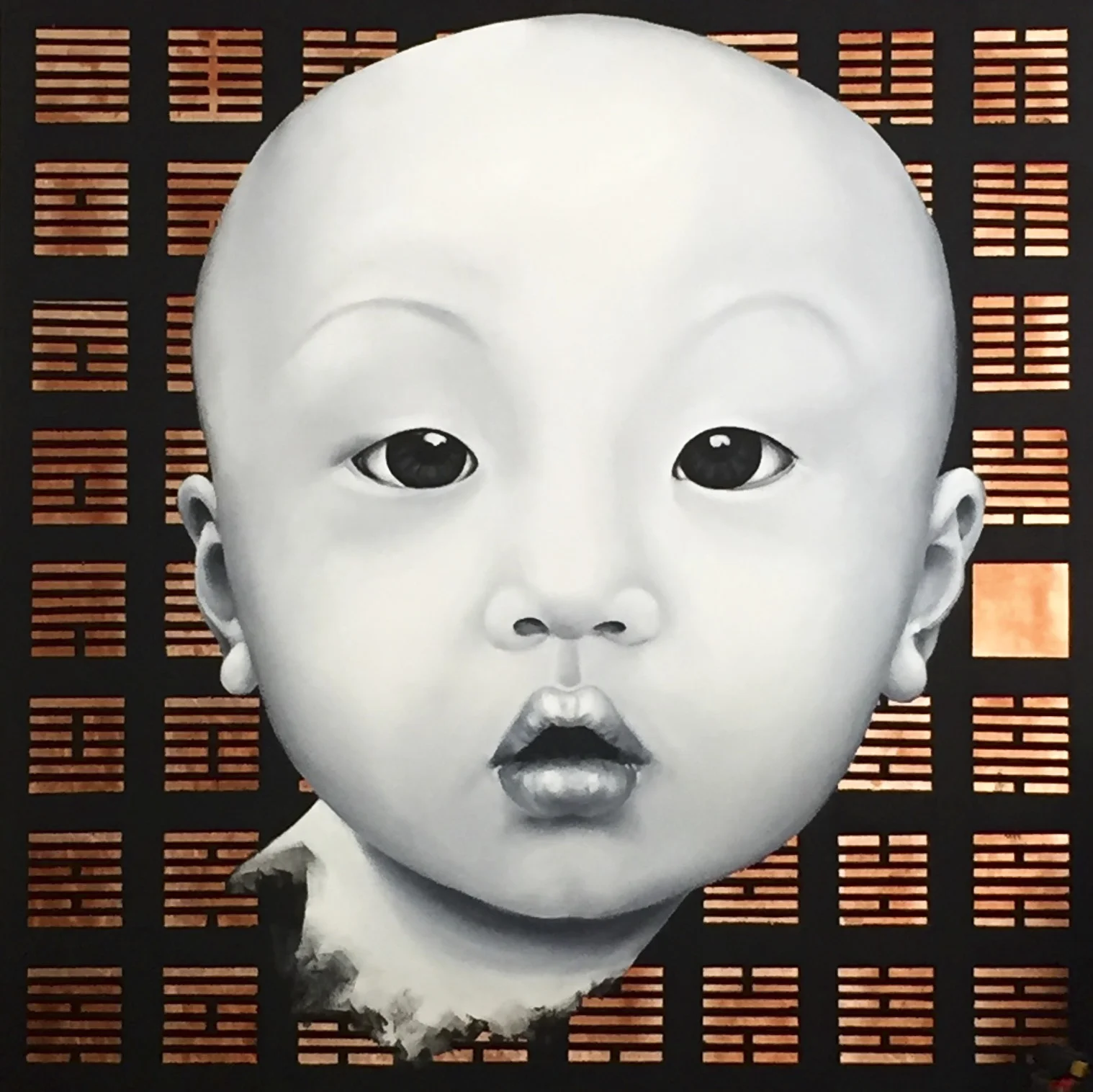 N°40 Huile sur toile 130 X 130 cm