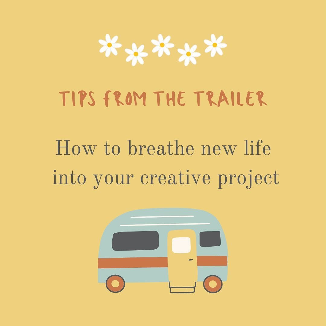 Hello, friends! 🌞 Just sharing a few things I do to breathe life into my projects when they&rsquo;re feeling stale&hellip; 💫 Hope these are helpful to you, whatever your project-in-progress might be&hellip;🎨📖🎶

What works for you? I&rsquo;d love