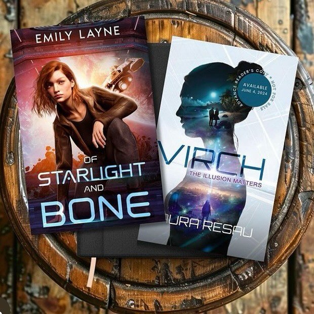 Hello, magnificent readers! 🌞 My publisher is doing a giveaway of a review copy of my upcoming young adult science fiction novel, Virch, along with a copy of Emily Layne&rsquo;s fantastic novel, Of Starlight and Bone!✨📖🎉

Just follow the link in m